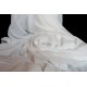 Hi-Multi Chiffon Fabric, White, Black or Ivory Colour, 59" Width