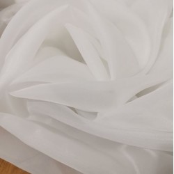 Stiff Gazar Matte Polyester Organza Fabric 118" / 3m Wide