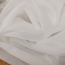 Stiff Gazar Matte Polyester Organza Fabric 118" / 3m Wide