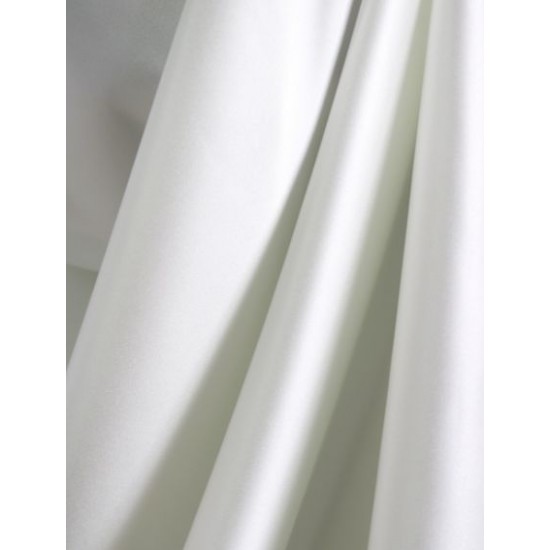 Ivory High Quality Matt Duchess Satin fabric 59" Wide