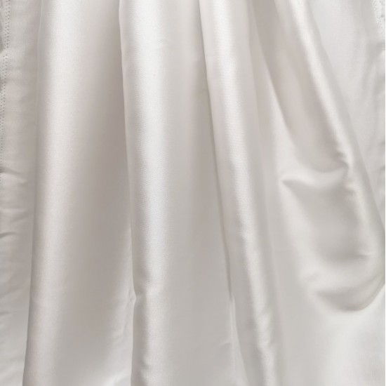 High Quality Light Ivory Mikado Satin fabric