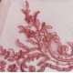 Lace Edging, Lace Trim Dusty rose colour 6.3" wide