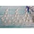 Lace Trim Off White colour, 3D Flowers Lace Trim 11.5"wide