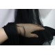 Extra Soft Italian Tulle Fabric, Black Colour, 59"wide