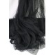 Extra Soft Italian Tulle Fabric, Black Colour, 59"wide