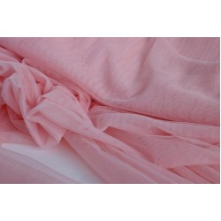 Extra Soft Italian Tulle Fabric, Pink Colour, 59" Width