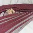Extra Soft Italian Tulle Fabric, Burgundy Colour, 59" width