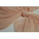 Extra Soft Italian Tulle Fabric, Blush/Peach colour, 59"wide