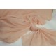 Extra Soft Italian Tulle Fabric, Blush/Peach colour, 59"wide