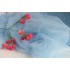 Soft Tulle Fabric, Sky Blue Colour, 118" / 3m Width