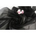 Soft Tulle Fabric, Black Colour, 118" / 3m Width