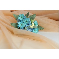 Soft Tulle Fabric, Champagne Colour, 118" / 3m Width