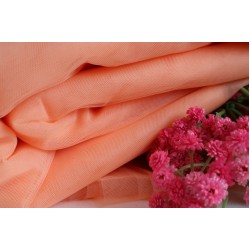 Soft Tulle Fabric, Peach Colour, 118" / 3m Width