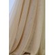 Extra Soft Italian Tulle Fabric, Beige Colour, 59"wide