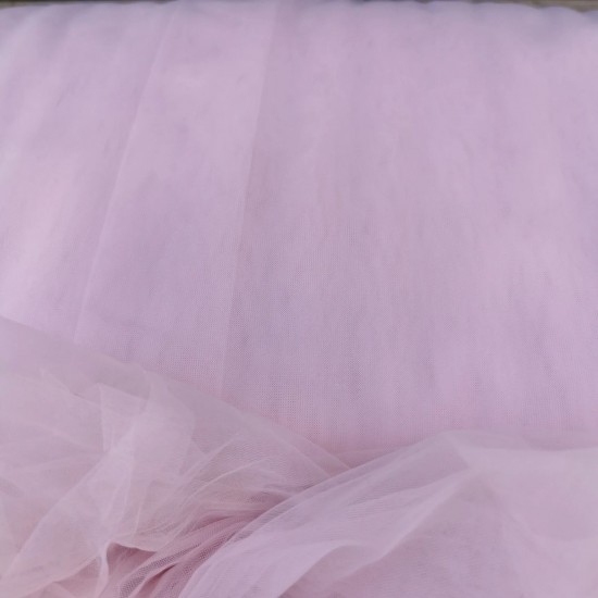 Illusion Tulle Fabric Pink Colour