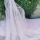 Illusion Tulle Fabric Pink Colour