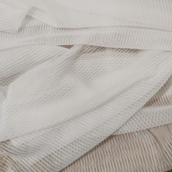 Ivory Pleated Extra Soft Italian Tulle Fabric Ivory Pleated Extra Soft Italian Tulle Fabric