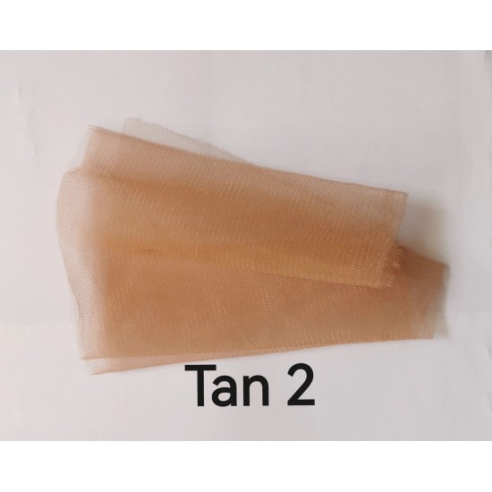 Tan Colour Soft Tulle Fabric , 118" / 3m Wide Tan Colour Soft Tulle Fabric , 118" / 3m Wide