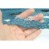 Lace Trim, Teal Colour, 0.8" Width