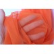 Burnt Orange Extra Soft Italian Tulle Fabric