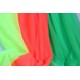 Extra Soft Italian Tulle Fabric Neon Yellow, Neon Coral, Fluorescent Green