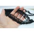 Lace Trim, Black Colour, 2 cm width