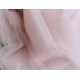 Blush Pink Soft Tulle Fabric, 118" / 3m Wide Blush Pink Soft Tulle Fabric, 118" / 3m Wide